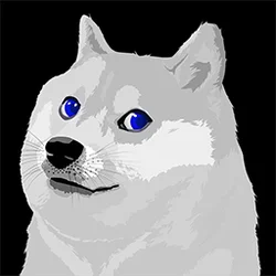 Photo du logo Blue Eyes White Doge